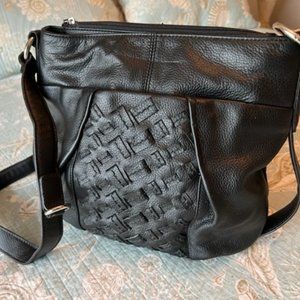 Tignanello Shoulder Black Bag Purse